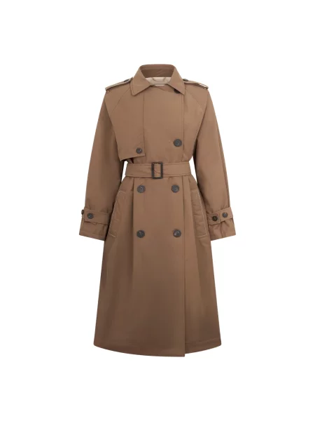 Trencz Peserico brązowy