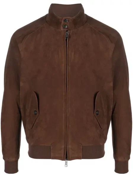 Кожено яке Baracuta кафяво