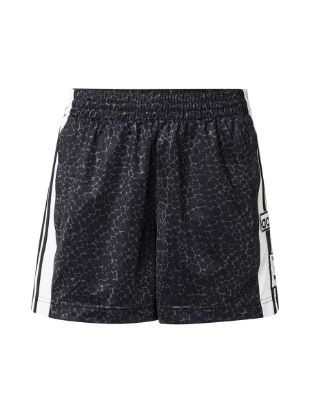 ADIDAS ORIGINALS Pantaloni gri alb negru