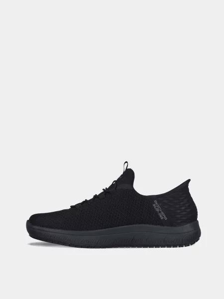 Кросівки Skechers текстиль чорний