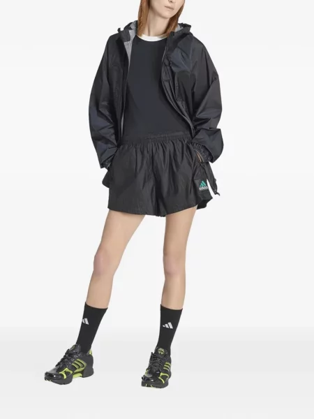Pantaloni scurți Adidas cu autograf alergare cu imprimeu geometric albastru