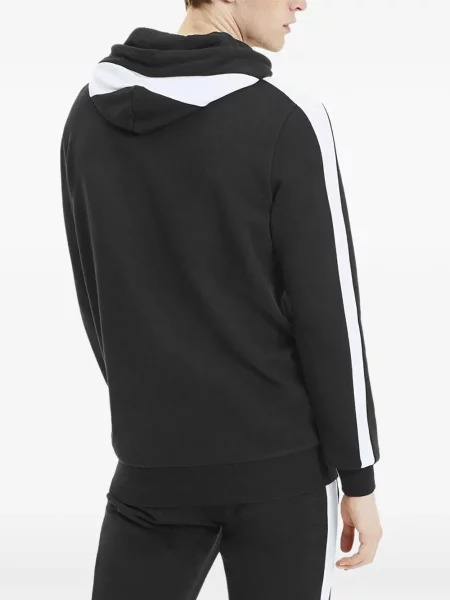 Hanorac cu glugă Puma cu autograf negru
