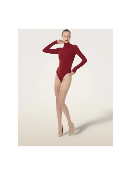 Koszulka Wolford wełniana czerwona