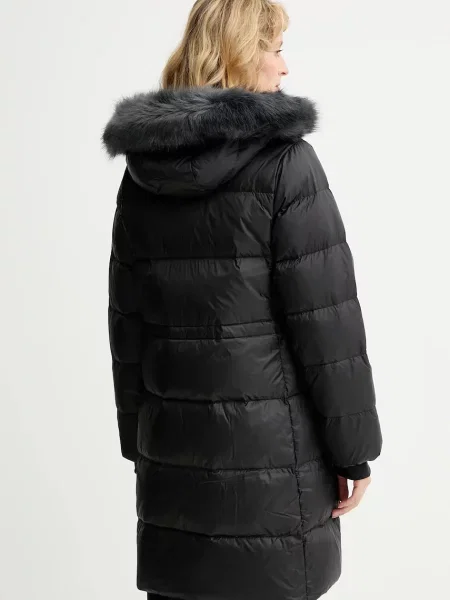Péřová bunda Calvin Klein zimní černá