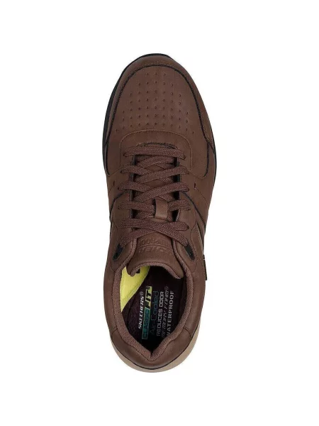 Buty sportowe Skechers Netson Gander brązowe