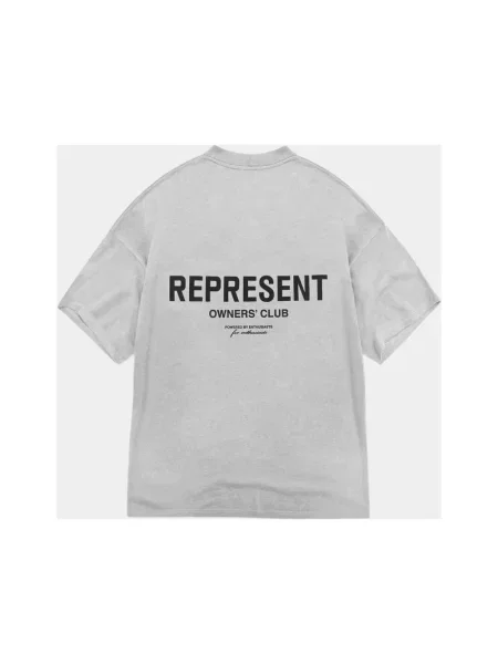 Represent t-shirt Represent Owners Club z nadrukiem szary