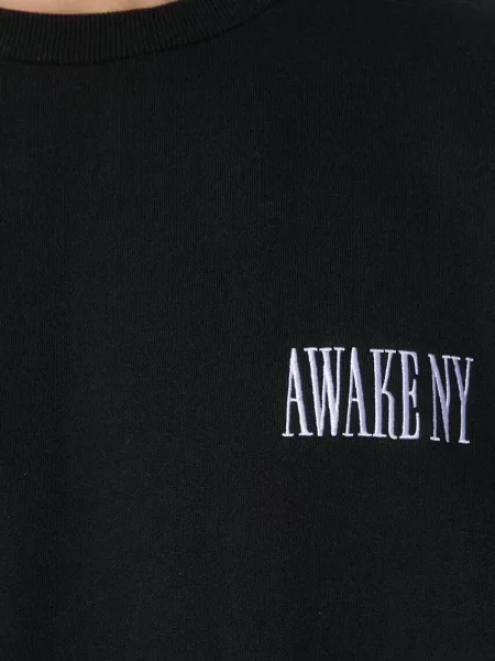 Свитер Awake Ny с аппликацией черный