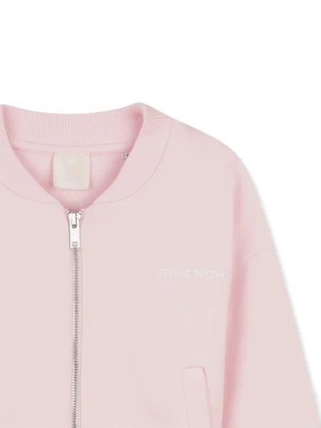 Bluza rozpinana dziecięca Givenchy różowa