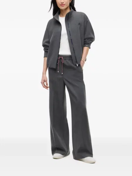 Pantaloni Tommy Hilfiger cu cordon gri