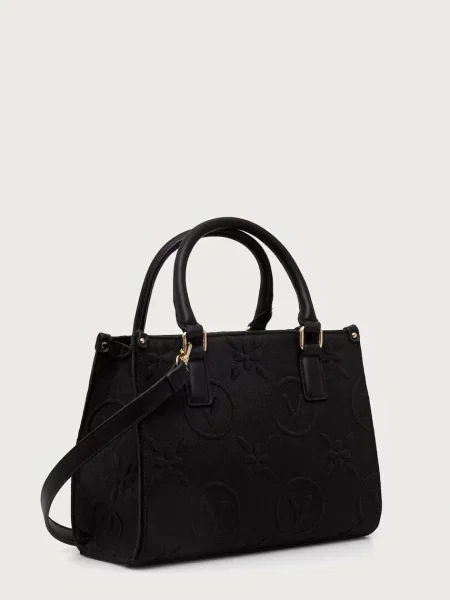 Valentino Bags geantă crossbody pentru femei SAMBA VELVET negru