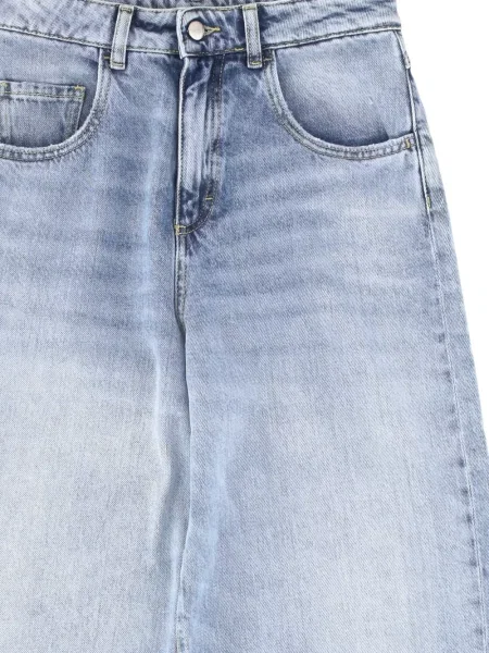 Blugi cu picior larg Icon Denim albastru