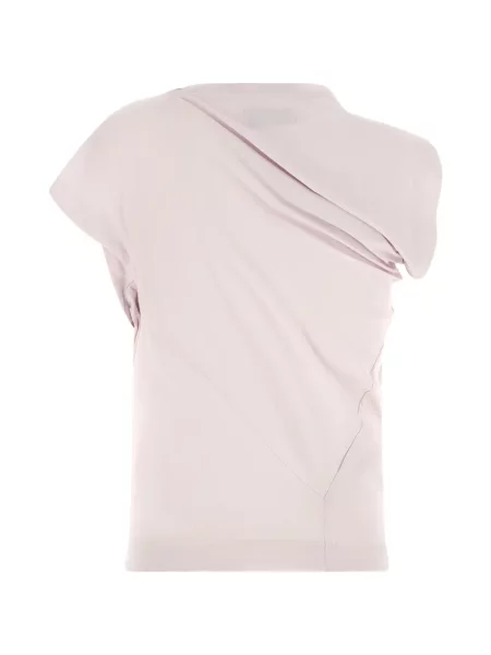 Top Vivienne Westwood asimetric drapat roz