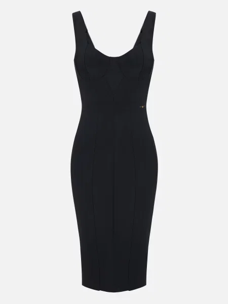 Платье Elisabetta Franchi черное