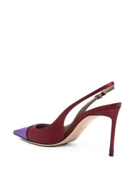 Pantofi cu toc Tom Ford slingback roșu