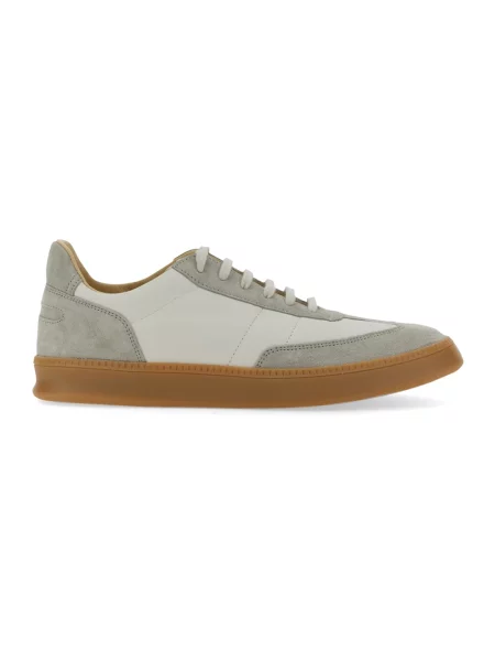 Sneakersy Spalwart zamszowe białe