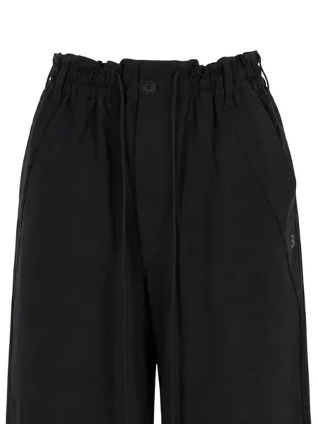 Pantaloni Y-3 cu cordon negru
