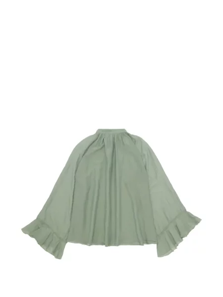 Bluză Fortela de mătase verde
