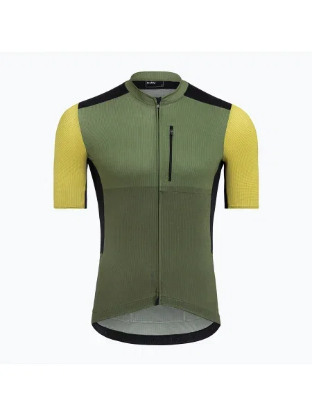 Мъжка колоездачна тениска HIRU Advanced Cargo green зелено