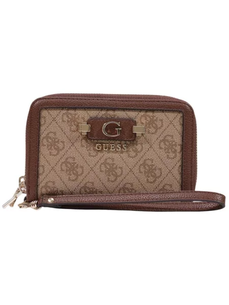 Portofel Guess cu autograf maro