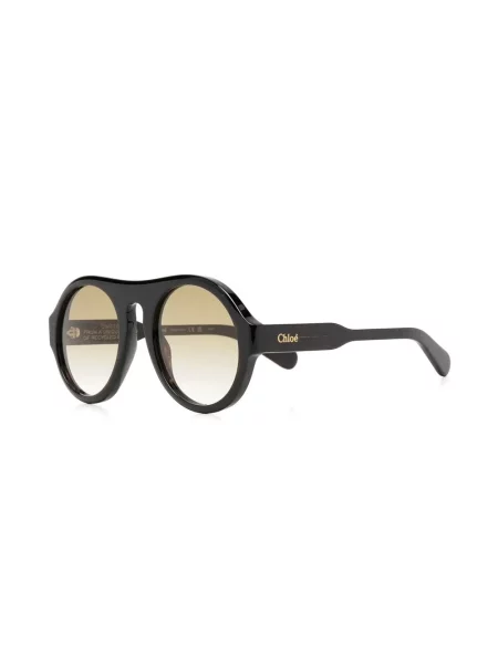 Saulės akiniai Chloé Eyewear su autografu