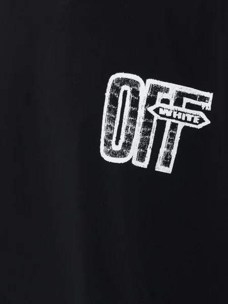 Scurt tricou Off-white alb