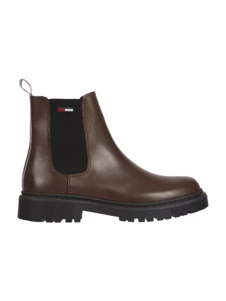 Sztyblety Tommy Jeans brązowe