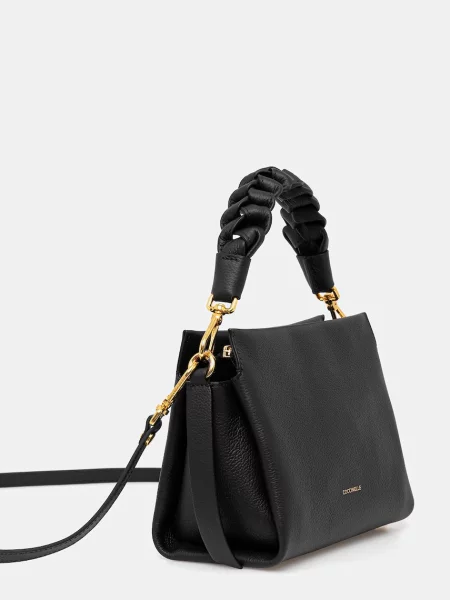 Geanta crossbody Coccinelle din piele negru