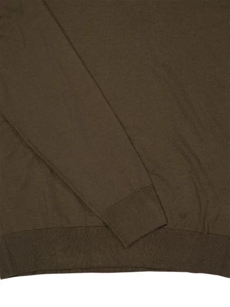 Pulover Piacenza Cashmere din cașmir verde