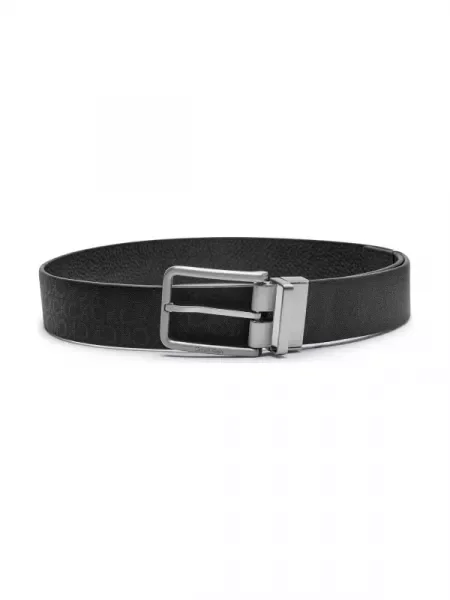 Calvin Klein De piele cu două fețe negru