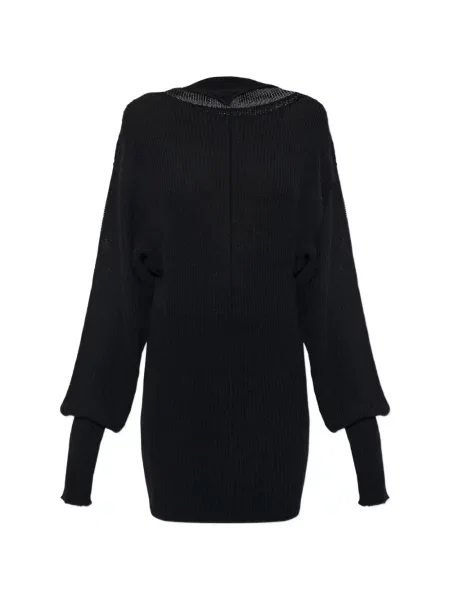 Lung pulover Rick Owens negru