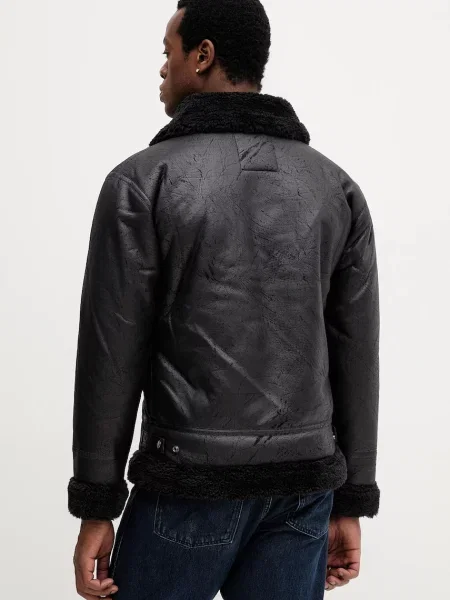 ALPHA INDUSTRIES Geacă de iarnă FL' negru