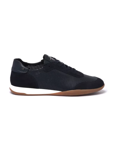 Sneakersy Baldinini skórzane niebieskie