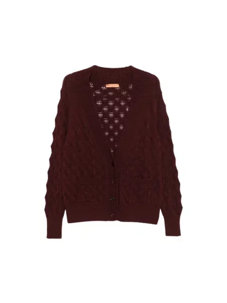 Kardigan Ermanno Scervino czerwony