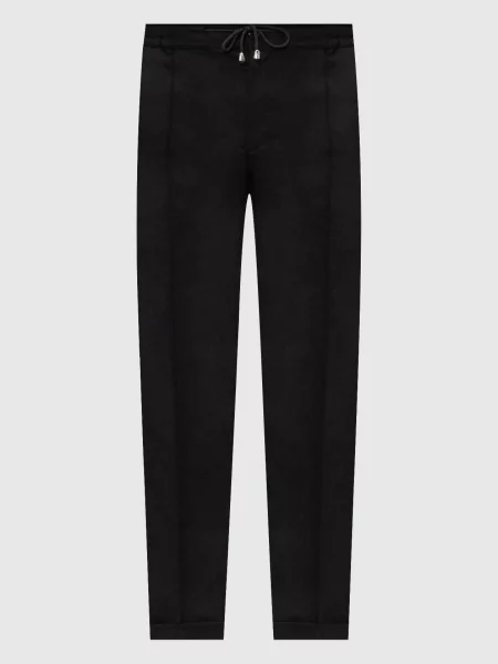 Шерстяные брюки Doriani Cashmere черные