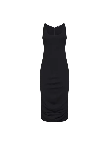 Sukienka midi Jacquemus czarna