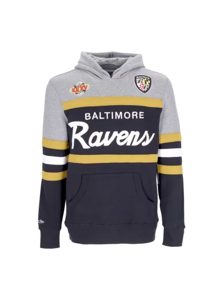 Bluza z kapturem Mitchell & Ness z kapturem czarna