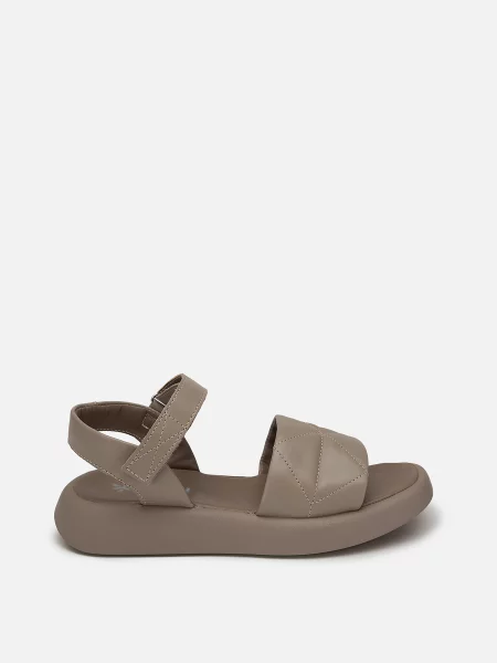 Шкіряні Сандалії YUKI світло-коричневий коричневі