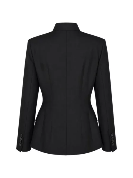 Geacă Club21 Collection asimetrică negru