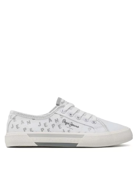 Tenis superge Pepe Jeans Brady Shine G bela