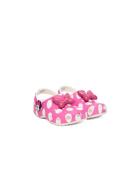Crocs Papucs Kids Minnie Mouse Classic Clog rózsaszín
