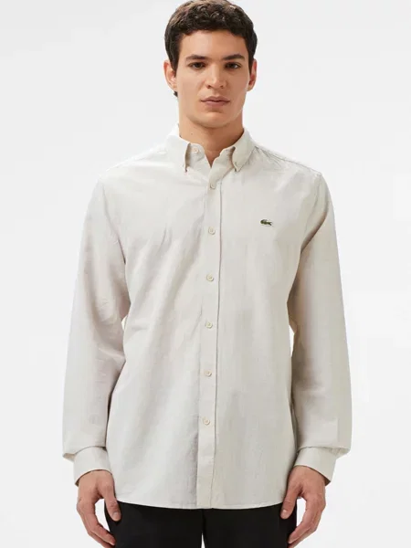 Сорочка Lacoste бежева