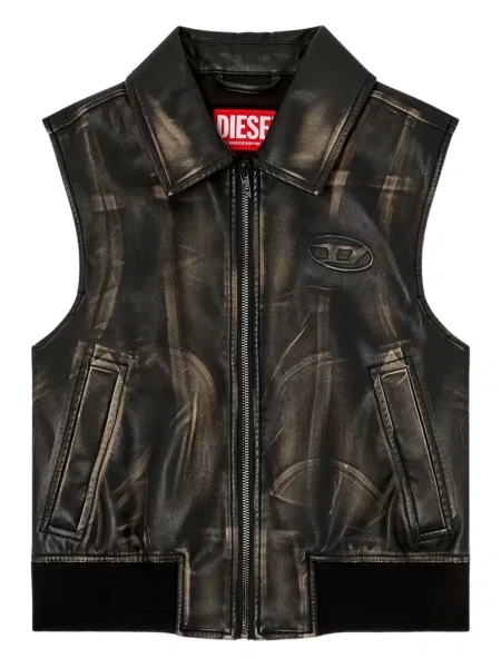 Kurtka Diesel bez rękawów czarna