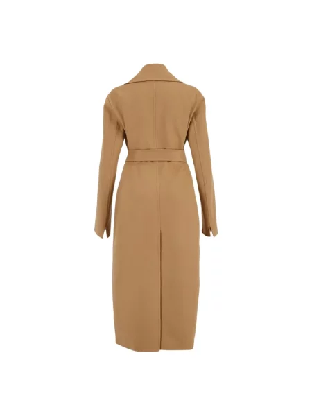 Płaszcz Stella Mccartney wiązany brązowy