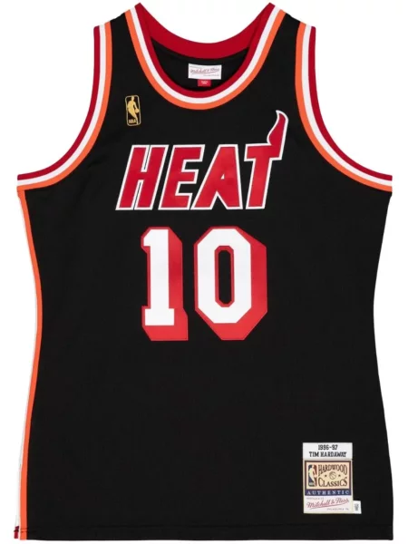 Πουκάμισο Mitchell & Ness από ζέρσεϋ μαύρο