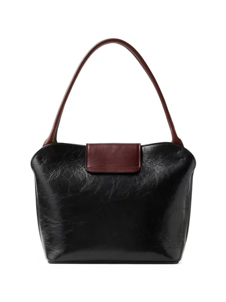 Geantă de mână Versace din piele negru