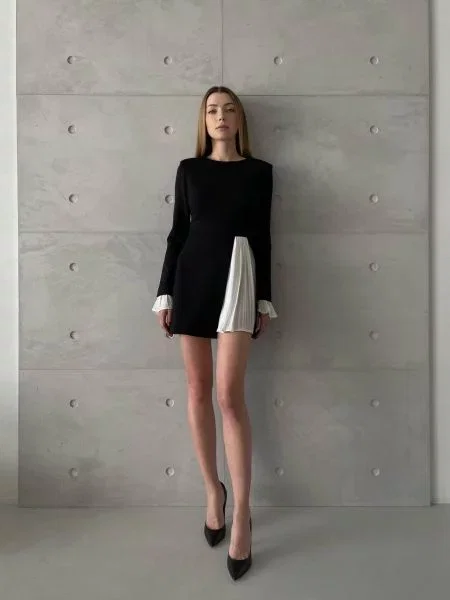 Костюмное платье мини Anais Gose белое