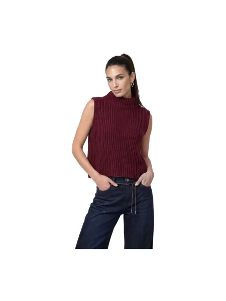 Sweter Monari czerwony