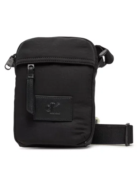 Bag Calvin Klein Jeans Metro Reporter Bag Black Universal czarne