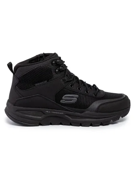 Ниски обувки Skechers за туризъм черно