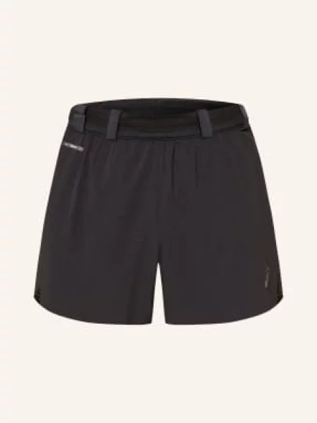 Asics Běžecké Šortky 2 V 1 Metarun černá
